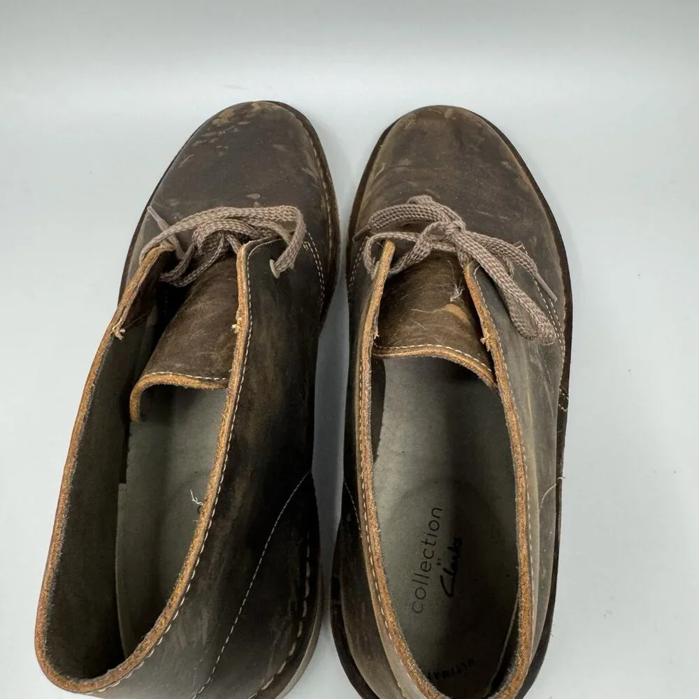 Clarks Bushacre 2 Men's Chukka Boot - Beeswax, US Size 11.5M New